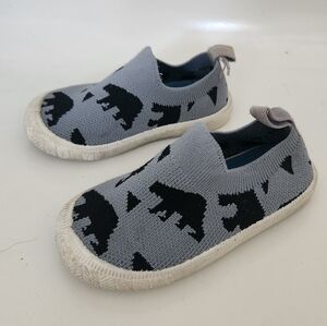Jan & Jul Kids Graphic Slip On Shoes | Bear size 23